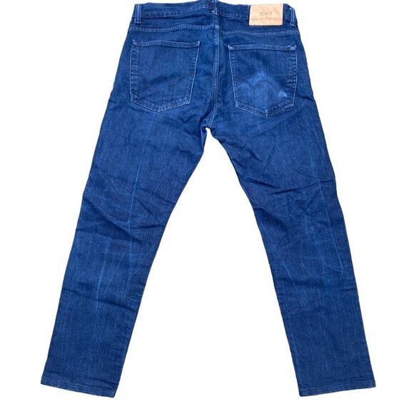Vintage Edwin Jeans Size 34 ED-85 Slim Tappered Blue - Picture 5 of 9